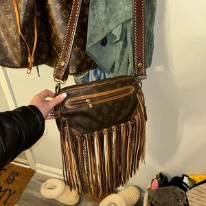 Fringe Louis Vuitton crossbody